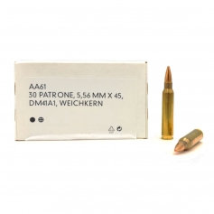 AMUNICJA RWS DM41A1 5,56X45 mm 62gr NATO op. 30szt. - ZESTAW 450 SZTUK-RWS