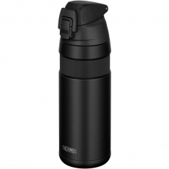 TERMOS ROWEROWY THERMOS 580 ML CZARNY MAT SPORTOWY TERMOS STAL NIERDZEWNA-Thermos