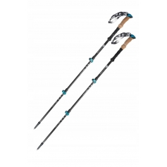 Kije Trekkingowe Volven Adventure Carbon - Niebieski-Volven