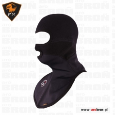 Kominiarka z kołnierzem balaklava bawełniano-polarowa Polandex MC-3 - membrana ZeroWind-Polandex