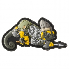 Emblemat Helikon Chameleon Bushcraft Exclusive OD-CBC-RB-P5 - Blue Plaid, naszywka, rzep, PVC-Helikon-Tex®