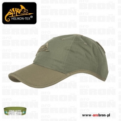 Taktyczna czapka baseballowa Helikon Logo Cap (CZ-LGC-PR-0212A) - OLIVE GREEN/ADAPTIVE GREEN, na ochronniki słuchu-Helikon-Tex®