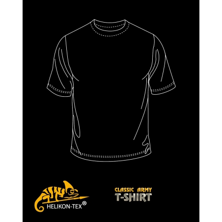 Koszulka T-shirt Helikon CLASSIC ARMY czarny r. S-Helikon-Tex®