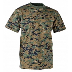 Koszulka T-shirt Helikon USMC DIGITAL WOODLAND r.M-Helikon-Tex®