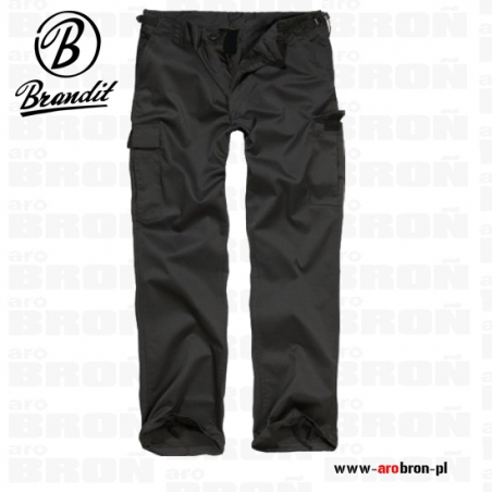 Spodnie Brandit bojówki RANGER BDU - kolor czarny r. S-Brandit