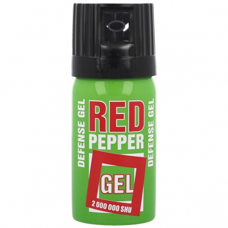 Gaz pieprzowy Red Pepper Green Gel 40ml - dysza CONE-Red Pepper Germany