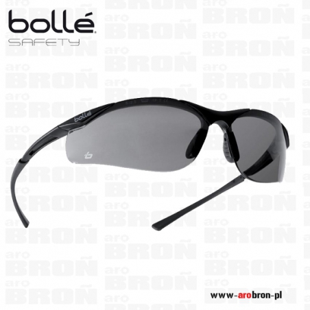 Okulary ochronne Bolle Safety CONTOUR Smoke CONTPSF - przyciemniane, norma: EN166, ASG-Bolle