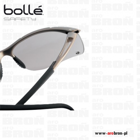 Okulary ochronne Bolle Safety CONTOUR Smoke CONTPSF - przyciemniane, norma: EN166, ASG-Bolle