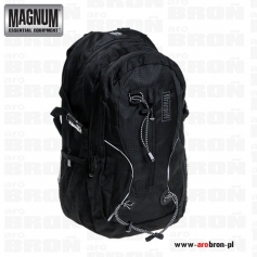 Plecak Magnum Otter -czarny, 20L, do codziennego użytku, biegania, na rower