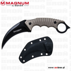 Nóż stały Boker Magnum Spike Karambit 02SC028 - full tang, stal 440A, okładziny laminat G10-BOKER
