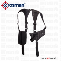 Kabura Crosman SAH03 z cordury na pistolet i magazynki z szelkami - Beretta PX4, 92F, H&K USP, Walther P99, Makarov, SKIF-Cro...