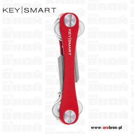 KeySmart organizer do kluczy Extended - czerwony-KeySmart