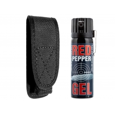 Gaz pieprzowy RED PEPPER CONE spray 63ml + KABURA--
