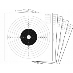 Tarcze strzeleckie 28x28 20szt DUŻE SOLIDNE--