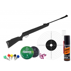 Wiatrówka HATSAN 125 SPORT 4,5 mm SAS Quattro ZESTAW-HATSAN