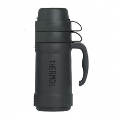 Termos turystyczny Thermos Eclipse 1,8L ze szklanym wkładem - 2 kubki, schowek na cukier, ciepło 12h lub zimno 24h-Thermos