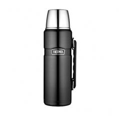 Termos Thermos King 1,2L grafit - kubek, ciepło lub zimno 24h-Thermos