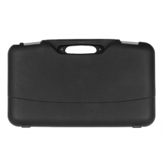 Kufer walizka na broń MEGALINE 49X24X9cm - doskonała na broń czarnoprochową, czarne klamry-Megaline
