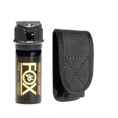 Gaz pieprzowy FOX LABS GOLD Cone 43ml + kabura-FOX LABS INTERNATIONAL