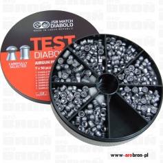 Śrut JSB Diabolo EXACT SET TEST kal. 4,5 4,51 4,52 4,53mm TESTER-JSB