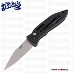 Nóż składany sprężynowy Herbertz Solingen Puma Spring Knife 325112 - gładkie ostrze 83mm, stal AISI 420, automatyczny-Herbertz