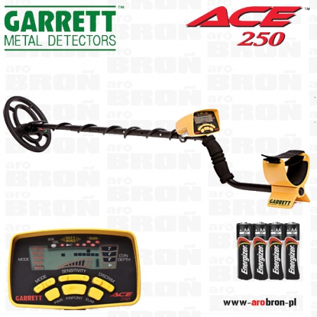 Wykrywacz metalu GARRETT Ace 250 ACE250 3 lata gwarancji-Garrett