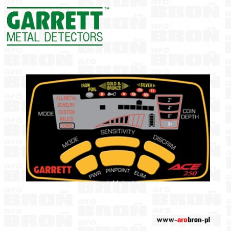 Wykrywacz metalu GARRETT Ace 250 ACE250 3 lata gwarancji-Garrett