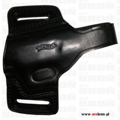 Kabura ze skóry do Walther'a P99 motyl krótki zapięty - WERSJA LEWA-Kajman