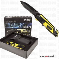 Nóż składany ratowniczy ratunkowy WALTHER ERC Rescue - czarno-żółty-Walther