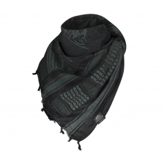Chusta Helikon Arafatka z Logo CZ-AHL-CO-35 - Shadow Grey, kefija, shemagh, 100% bawełna-Helikon-Tex®