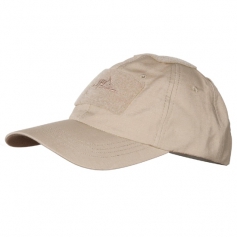 Taktyczna czapka baseballowa Helikon CZ-BBC-CR-13 - Khaki, Bawełna Rip-stop, Velcro