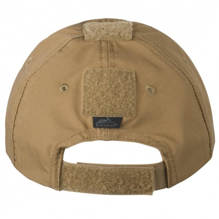 Taktyczna czapka baseballowa Helikon CZ-BBC-CR-13 - Khaki, Bawełna Rip-stop, Velcro-Helikon-Tex®