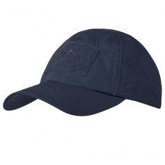 Taktyczna czapka baseballowa Helikon CZ-BBC-PR-37 - Navy Blue, Rip-stop, Velcro-Helikon-Tex®