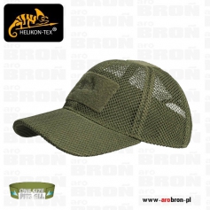 Czapka baseballowa Helikon BASEBALL MESH CAP, wentylowana, siateczka, OLIVE GREEN (CZ-BBM-PO-02) - kolor OLIVE GREEN, na lato...