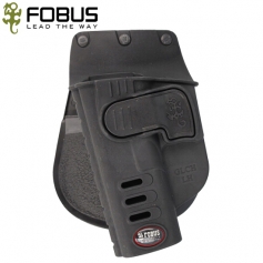 Kabura FOBUS GLCH LT RT LEWA - GLOCK 17, 19, 44, 47 kal.22LR zabezpieczenie, blokada, na wcisk, regulowany kąt pochylenia-Fobus