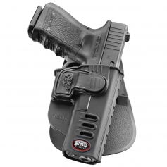 Kabura FOBUS Glock 17, 19, GLCH, 44, 47 kal. 22LR zabezpieczenie, blokada, na wcisk, prawa