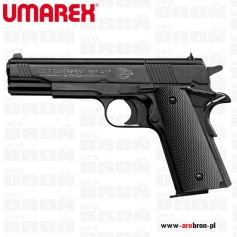 Pistolet wiatrówka Umarex COLT GOVERNMENT 1911 A1 Black 4,5mm - w kompecie walizka i 2 magazynki-Umarex