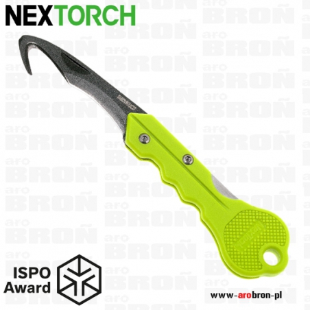 Nóż składany Nextorch Nextool Taotool S KT5015 green - do otwierania paczek, bezpieczne ostrze, kształt klucza-NEXTORCH