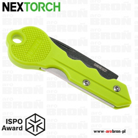 Nóż składany Nextorch Nextool Taotool S KT5015 green - do otwierania paczek, bezpieczne ostrze, kształt klucza-NEXTORCH