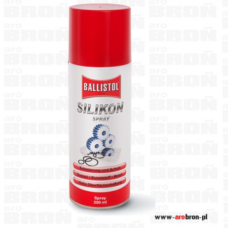 Smar silikonowy Ballistol Spray 200 ml-Ballistol