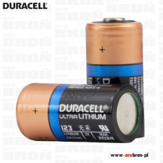 Bateria Duracell Ultra CR123A - do latarek lub laserów