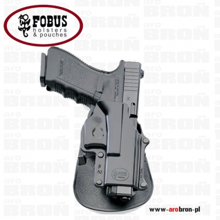 Panel udowy listwa Fobus EX + kabura Fobus Glock 17 19 47 GL2 RT Roto ZESTAW-Fobus