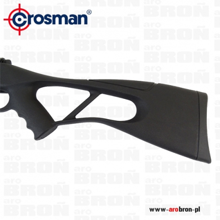 Wiatrówka Crosman Inferno 4,5mm - kompozytowe łoże, światłowodowe przyrządy celownicze-Crosman