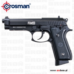 Pistolet wiatrówka Crosman PFAM9B 4,5mm - Full Auto, Blow Back, śrut BB, CO2, szyna RIS-Crosman