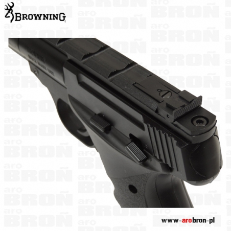 Wiatrówka pistolet sprężynowy Browning Buck Mark URX 4,5mm 2.4848 - klasycznie łamana lufa, śrut diabolo,-BROWNING
