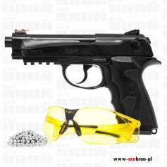 Pistolet wiatrówka Berettta RazorGun Excite 4,5mm - śrut BB, CO2, ABS