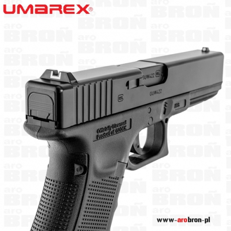 Wiatrówka Pistolet Glock 22 4,5 mm 5.8360 - replika, kulki BB, CO2-Umarex