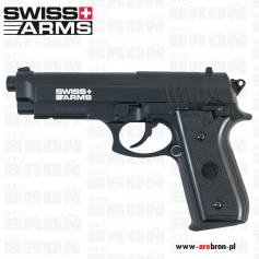 Wiatrówka Cybergun Swiss Arms PT92 4,5 mm METAL (288028) - CO2, kulki BB, DAO