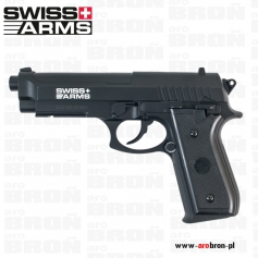 Wiatrówka Cybergun Swiss Arms PT92 4,5 mm  (288026) - CO2, kulki BB, DAO