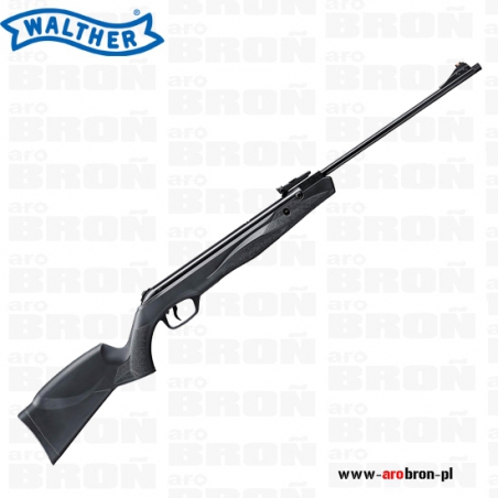 Wiatrówka WALTHER Terrus Black 5,5mm 601.01.30 - kolba polimerowa dla osób prawo- i lewo- ręcznych-Walther